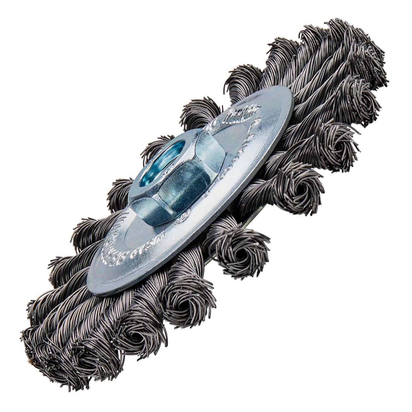 Grata Circular Plana Acero Trenzado 125x0,5mm / M14 - Makita - Herram.cl