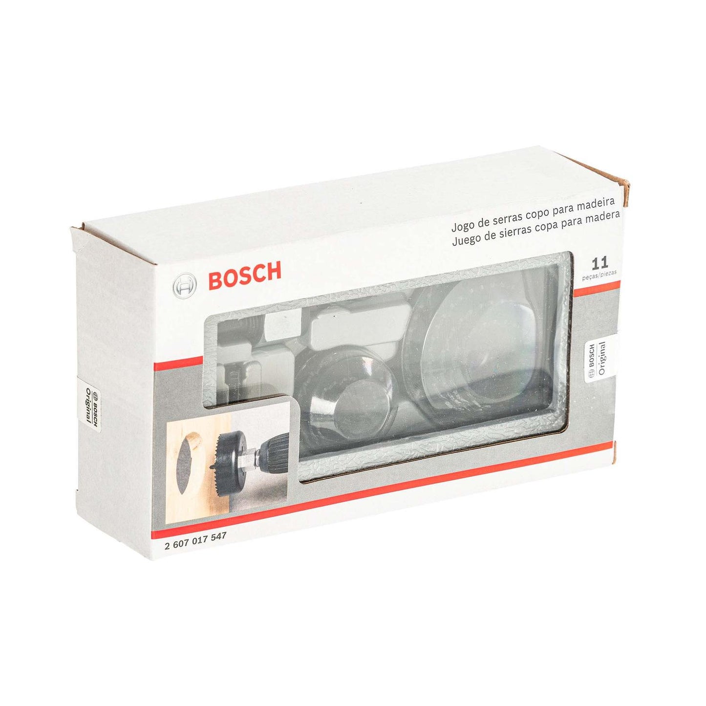 Juego De Sierras copa para Madera 11 Pzas - Bosch - Herram.cl