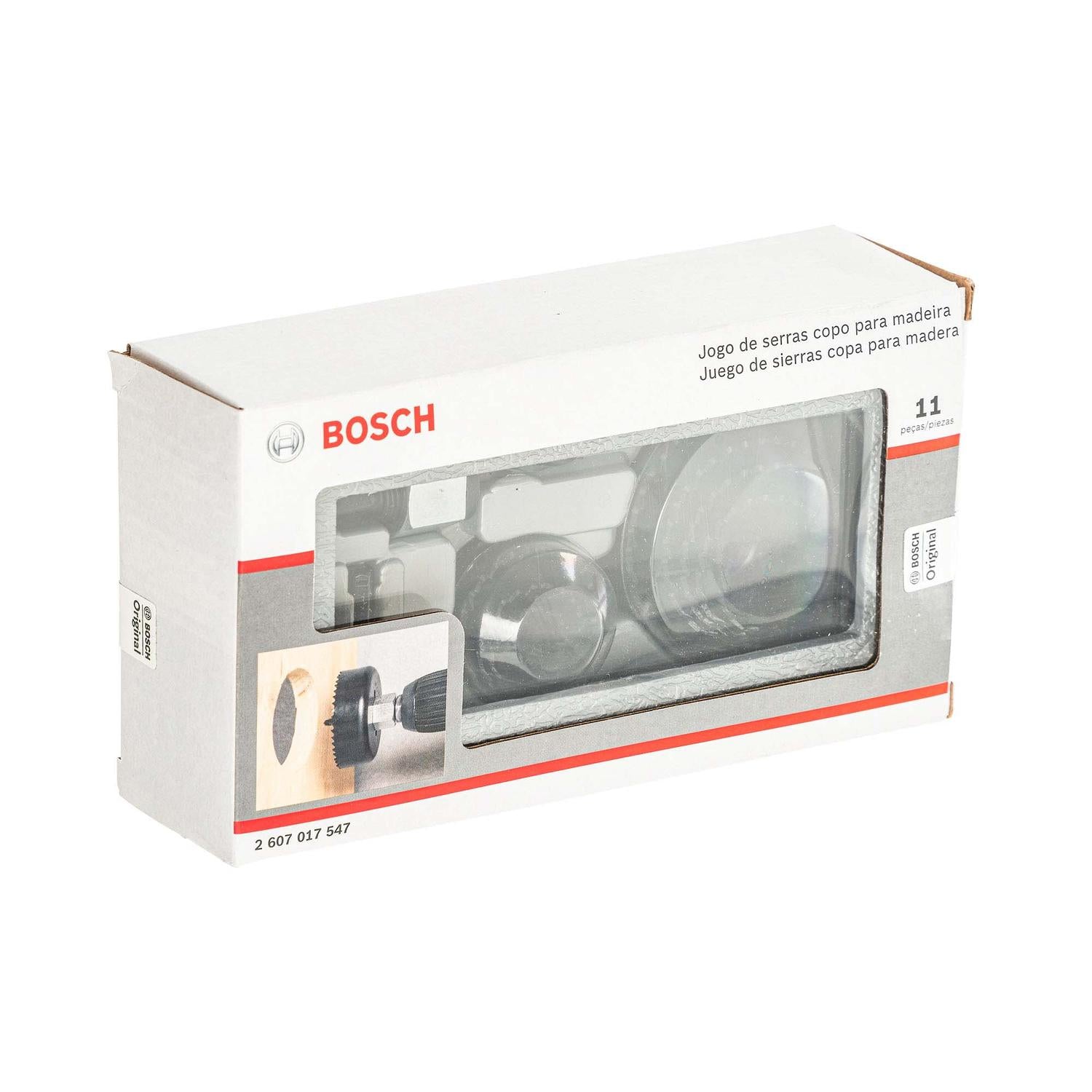 Juego De Sierras copa para Madera 11 Pzas - Bosch - Herram.cl