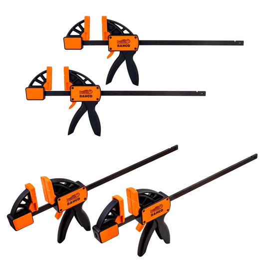Set De Prensan Rapida De 4 Piezas (300 Y 150mm) 70kg - Bahco - Herram.cl