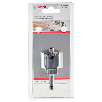Sierra Copa Para Madera Con Adaptador 30mm (1 3/6'') Bosch - Herram.cl