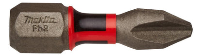 2 Puntas Impact Premier PH2 - 25mm - Makita - Herram.cl