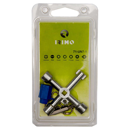 Llave de Tableros o Gabinetes Universal 7 en 1 - Irimo - Herram.cl