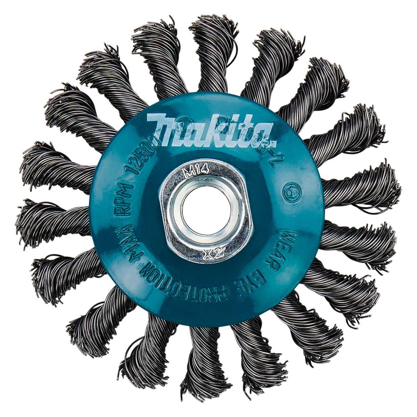 Grata Cónica Trenzada 100x0,5mm / M14 - Makita - Herram.cl