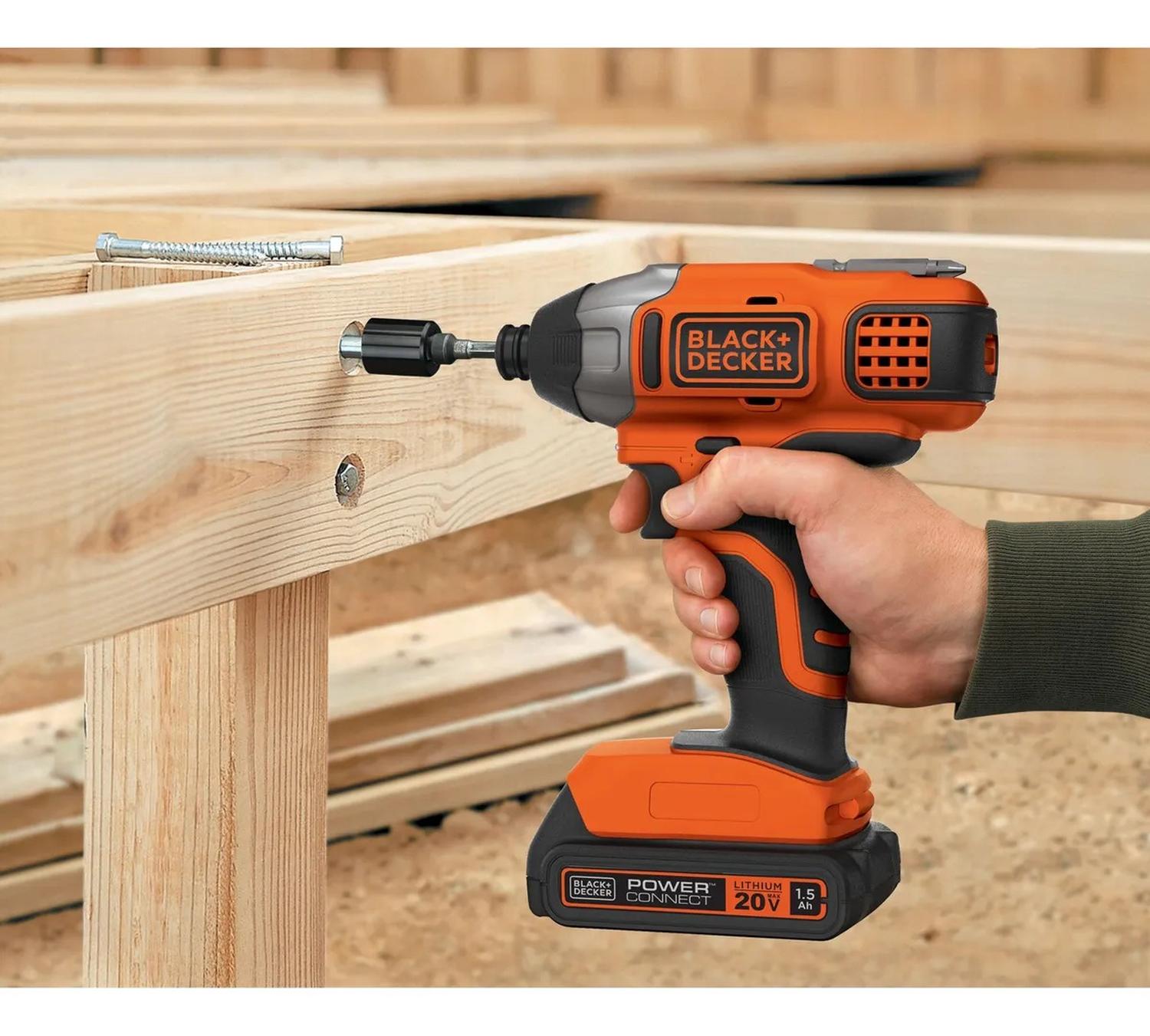 Kit Taladro Percutor + Atornillador 20V Max. - Black+Decker - Herram.cl