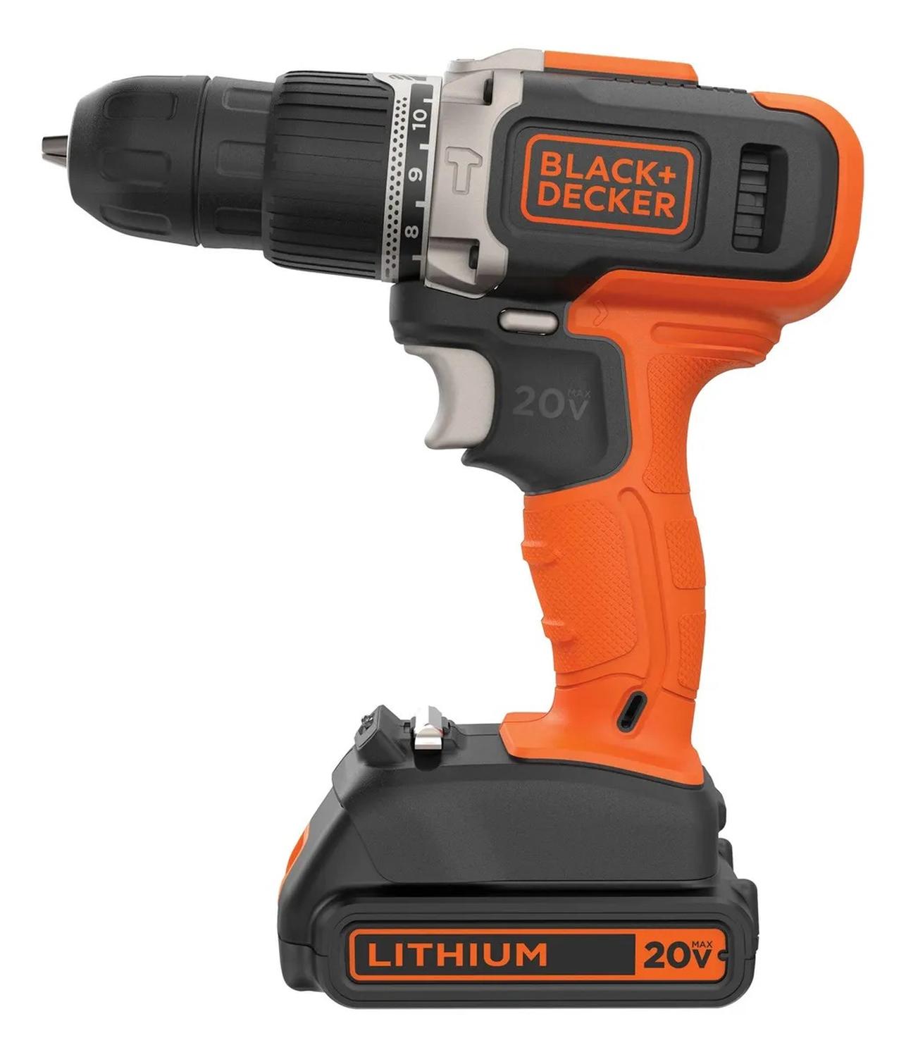 Kit Taladro Percutor + Atornillador 20V Max. - Black+Decker - Herram.cl