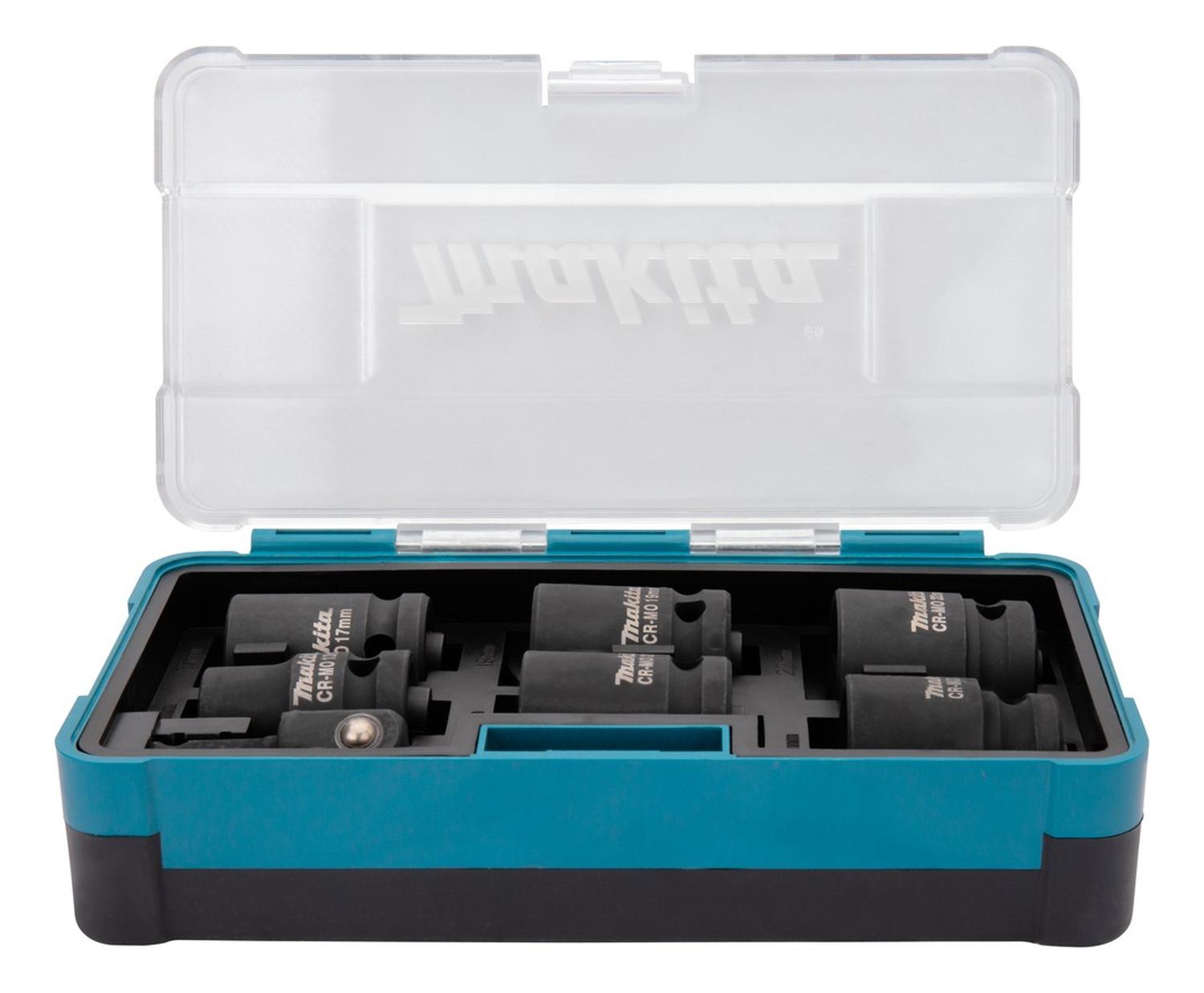 Juego De Dados De Impacto 1/2, 7 Piezas Makita B - 69733 - Herram.cl