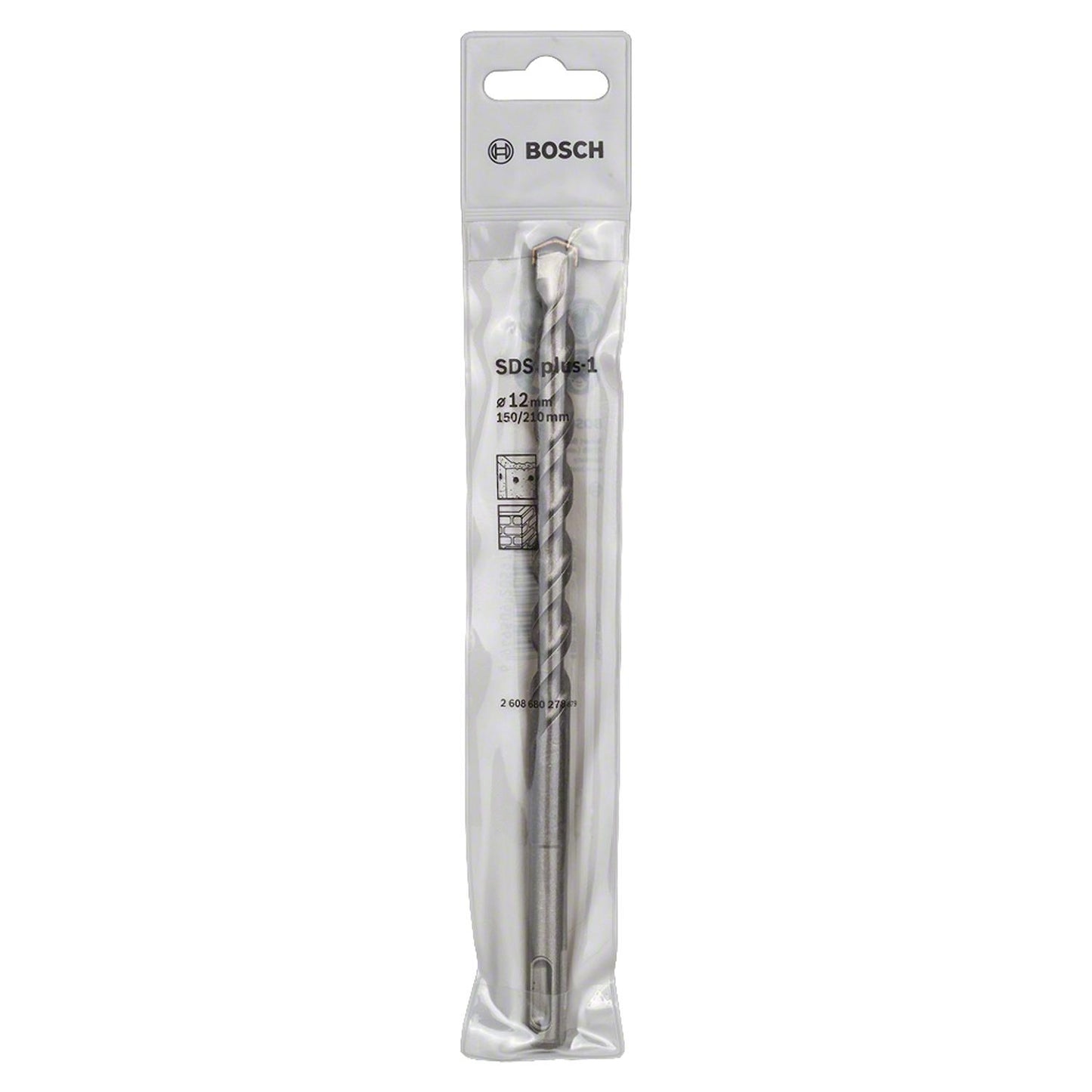 Broca SDS - Plus - 1 - 2 aristas - 12x150x210mm - Bosch - Herram.cl