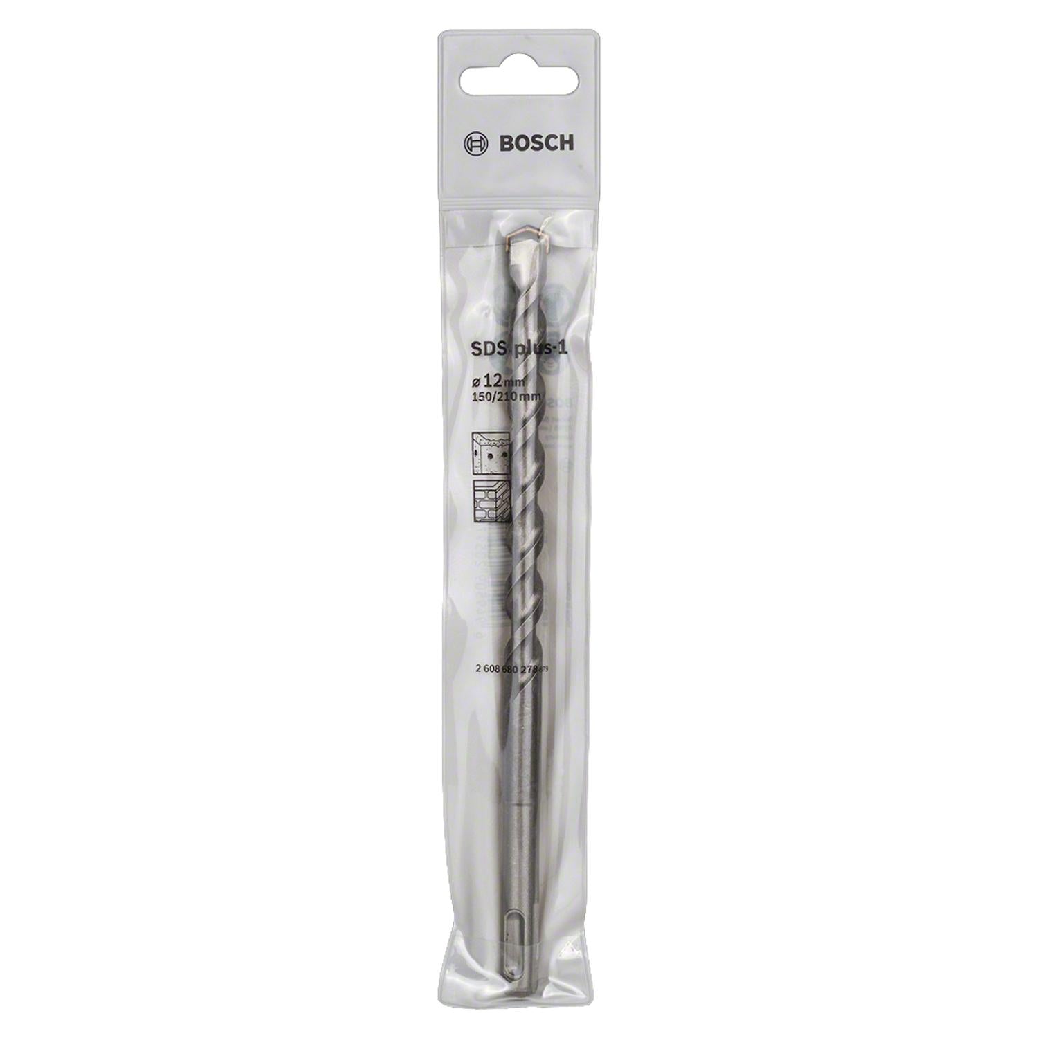 Broca SDS - Plus - 1 - 2 aristas - 12x150x210mm - Bosch - Herram.cl