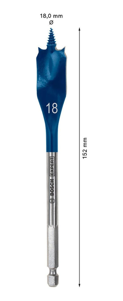 Broca Paleta Expert Self Cut Speed 18 X 152mm – Bosch - Herram.cl