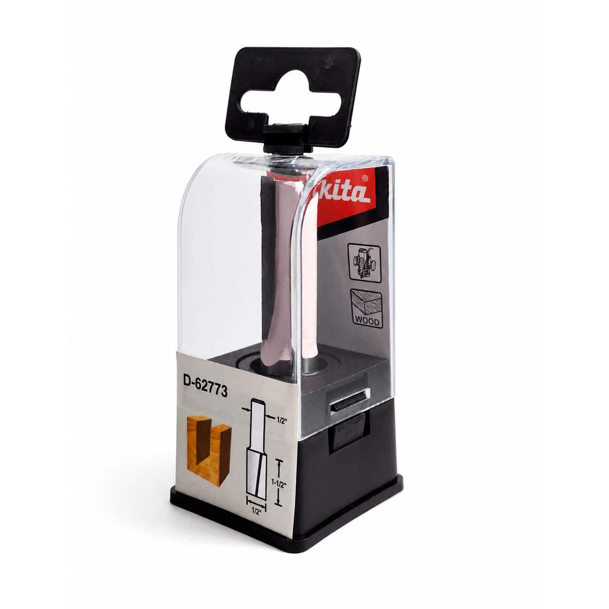 Fresa Recta 2 Filos 1/2''x1-1/2'' Toma 1/2'' - Makita - Herram.cl
