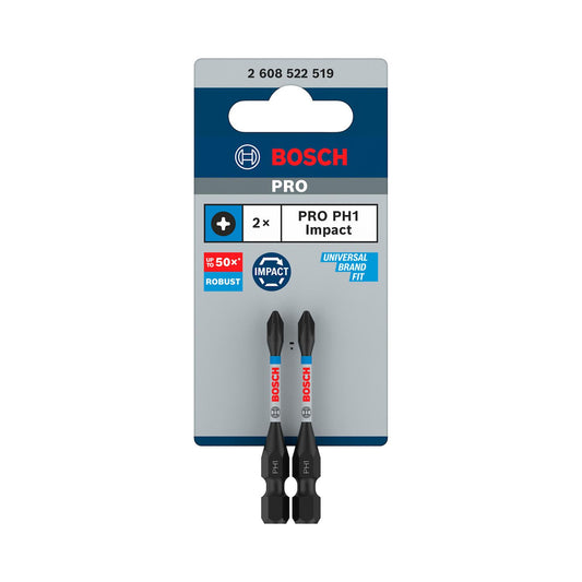 Puntas PRO Impact PH1x55mm 2 Pzas - Bosch - Herram.cl