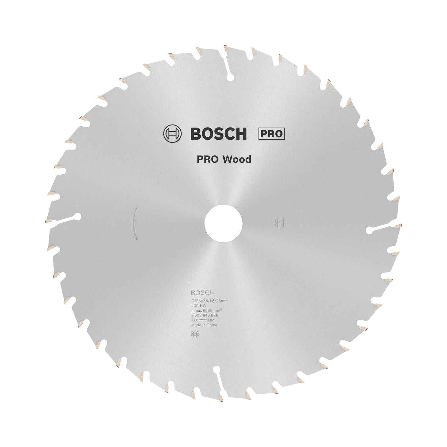 Disco De Sierra Circular PRO Wood 9 - 1/4'' 60 D - Bosch - Herram.cl