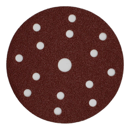 Pack 10 Discos Lija Con Velcro 150mm (6'') G40 - Makita - Herram.cl