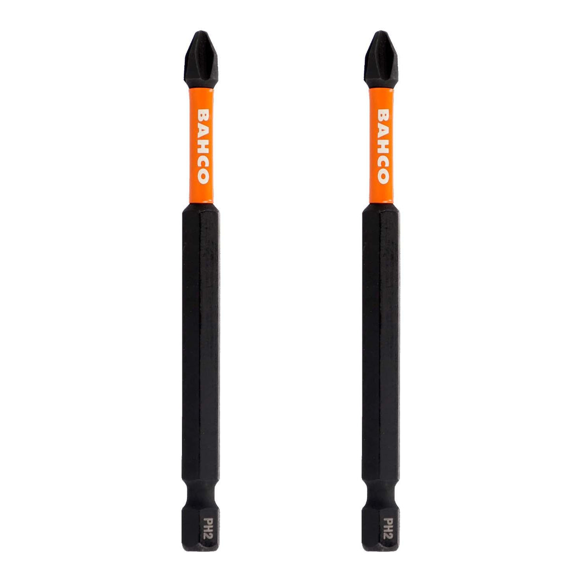 Puntas De Impacto De Torsión PH2x90mm 2 Pzas - Bahco - Herram.cl