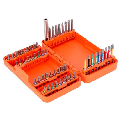 Set 54 Puntas Bits BAHCO 59S/54C-1 1/4" Torx Phillips Hex - Herram.cl