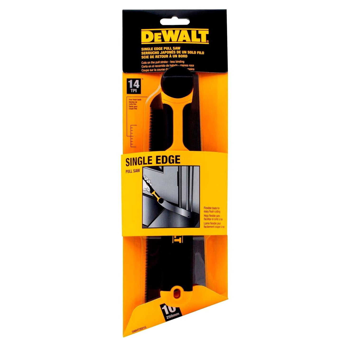 Sierra De Tracción de Un solo Filo 250mm - DeWALT - Herram.cl