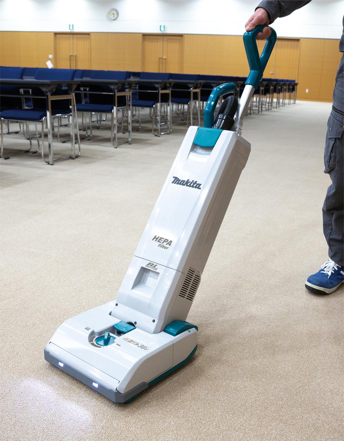 Aspiradora Vertical Inalámbrica 36V Filtro HEPA - Makita - Herram.cl