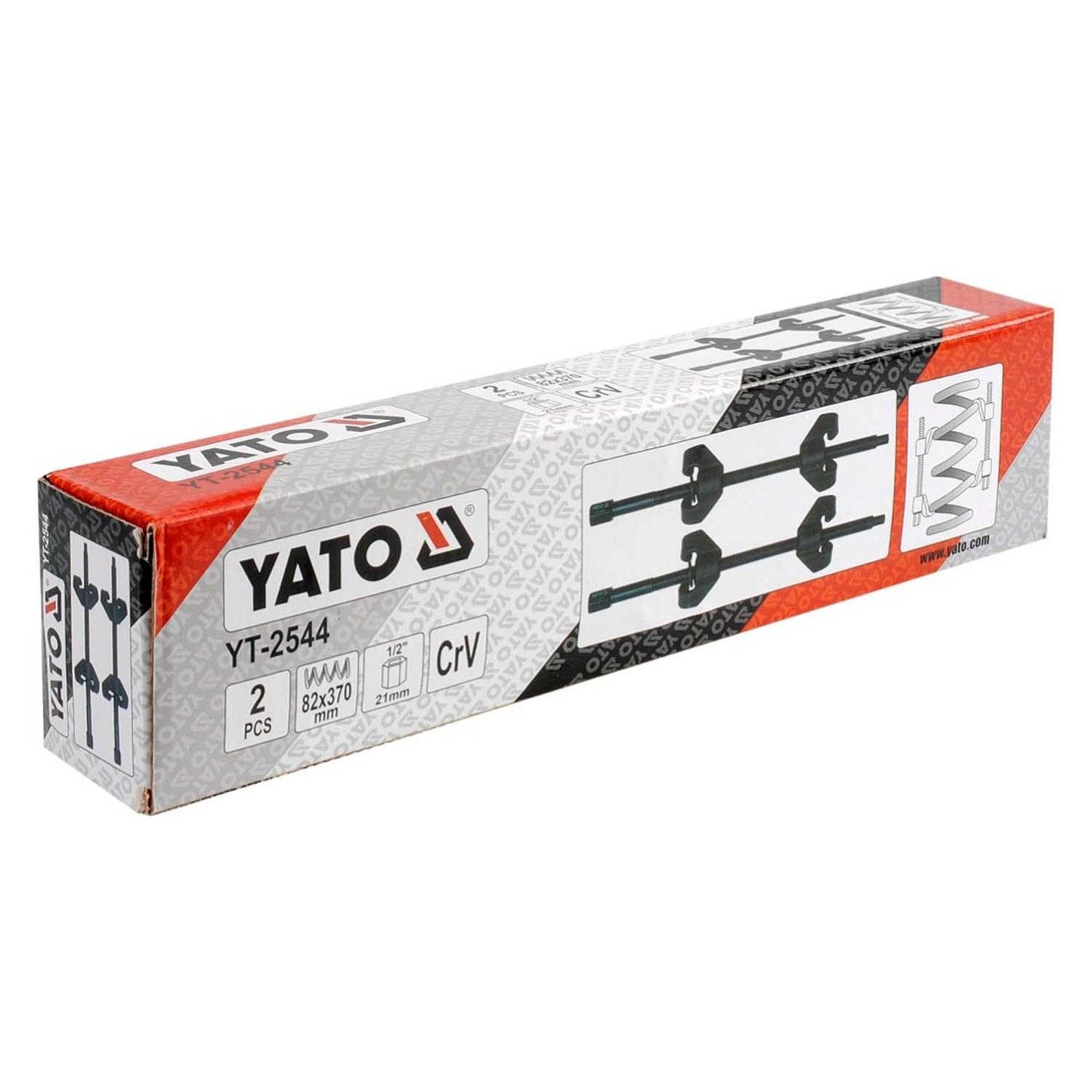 Compresor de Espirales Profesional 82x370mm - Yato - Herram.cl