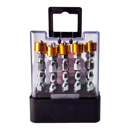 Pack 10 Punta Phillips Doble PH2x65mm Imán Premium - HEMIC - Herram.cl