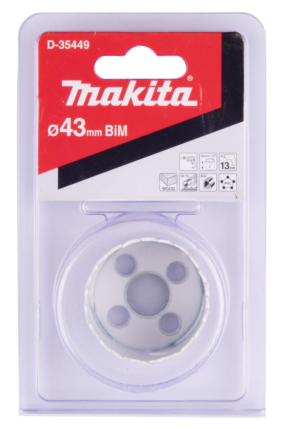 Sierra Copa Bim 43mm (1 11/16'') Makita - Herram.cl