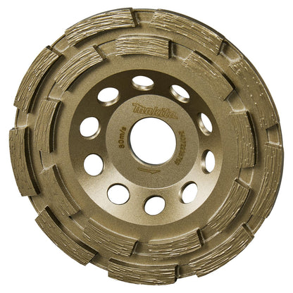 Copa Diamantada Makita D-80606 125mm Doble Segmento - Herram.cl