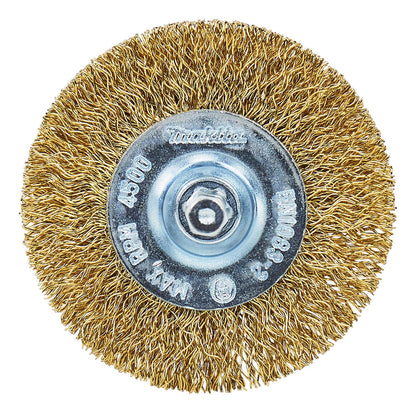 Grata Circular Latón Ondulado 63mm(2 - 1/2'') Toma1/4'' - Makita - Herram.cl
