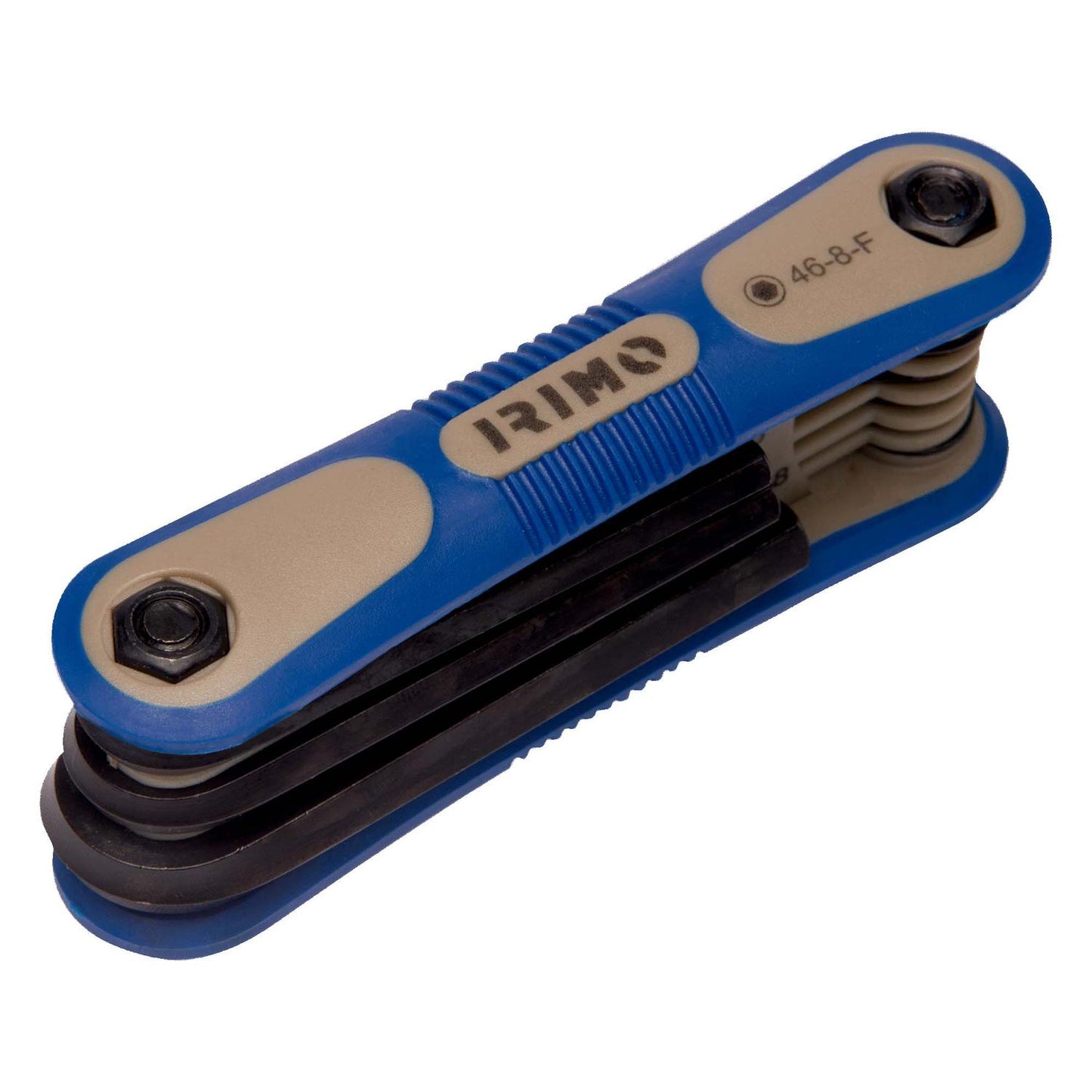 Juego de llaves tipo allen pavonadas Hex 8 Pzas - Irimo - Herram.cl
