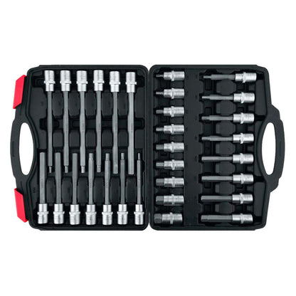 Juego Dados Con Punta Hexagonal 1/2'' 30 Pzas - Yato - Herram.cl