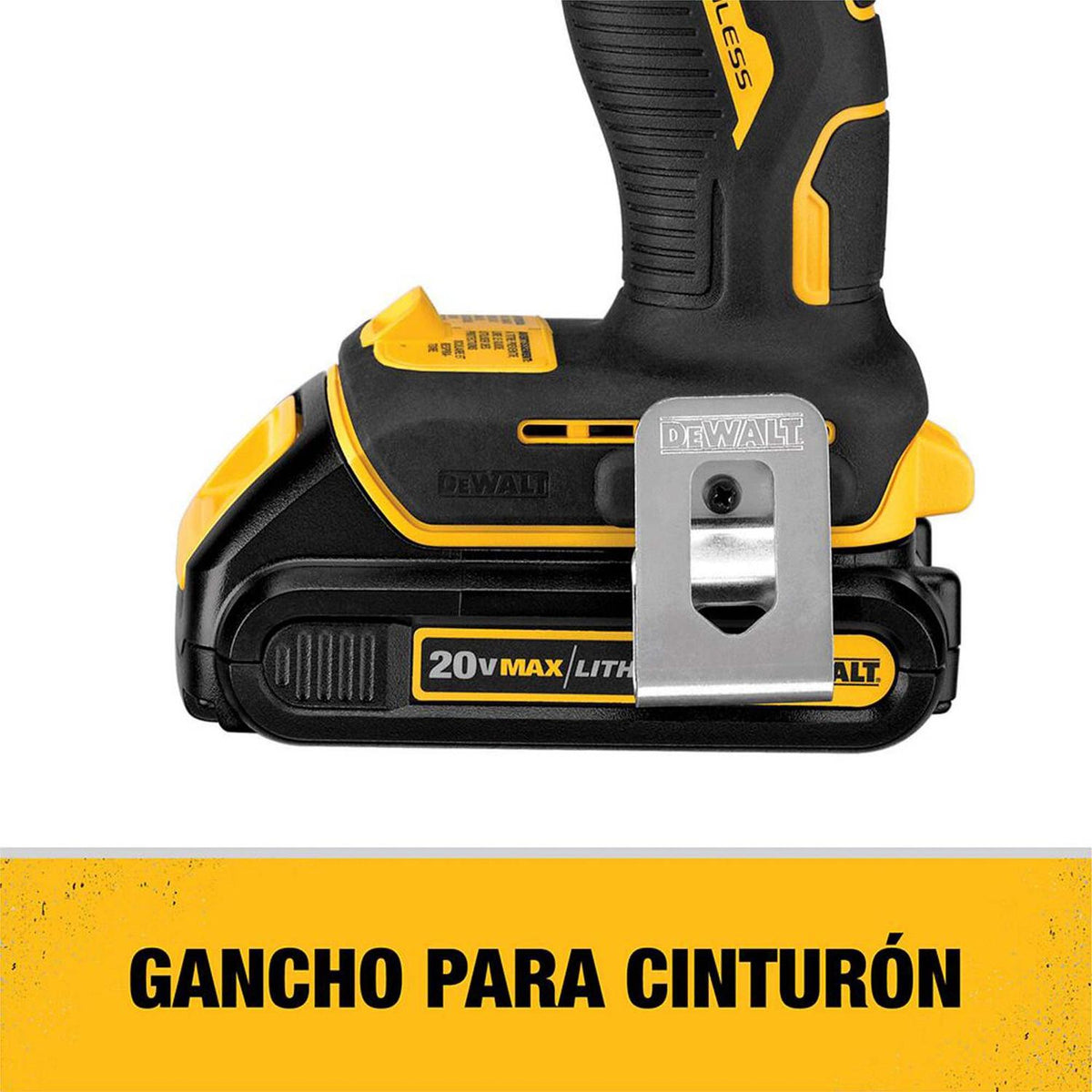 Taladro Percutor/Atornillador 20V Max. ATOMIC 13mm - DeWalt - Herram.cl