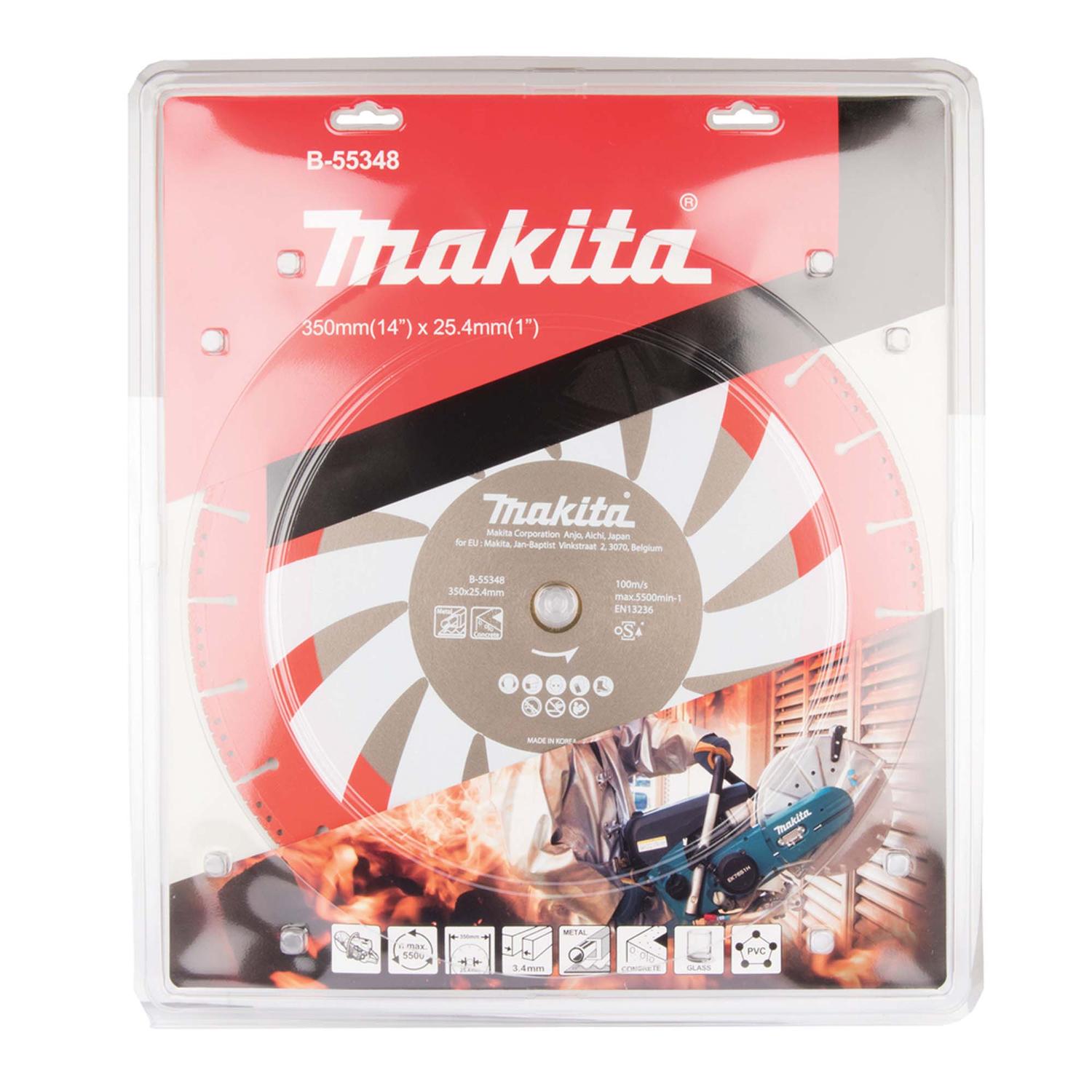 Disco Diamantado para rescate multimaterial 14'' - Makita - Herram.cl