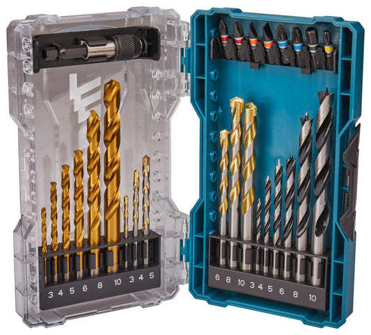Juego de Brocas y Puntas para atornillar 27 Pzas. - Makita - Herram.cl
