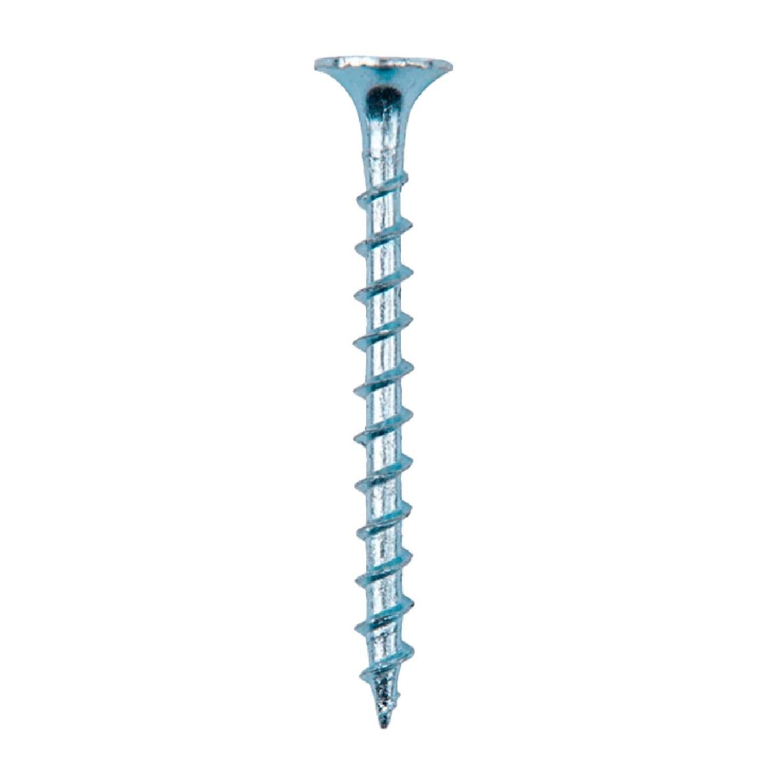 Tornillo DryWall Madera Zn 6 - 9x2.1/2''100uds.American ScreW - Herram.cl