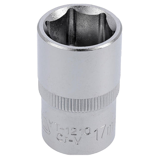 Dado Hexagonal Corto 1/2 Pulgada 17mm Yato YT-1210 - Herram.cl