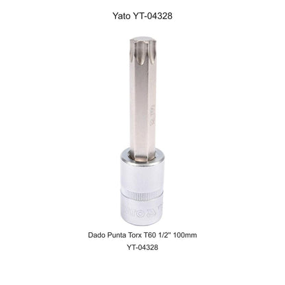 Dado Punta Torx T60 1/2'' 100mm Yato YT-04328 - Herram.cl