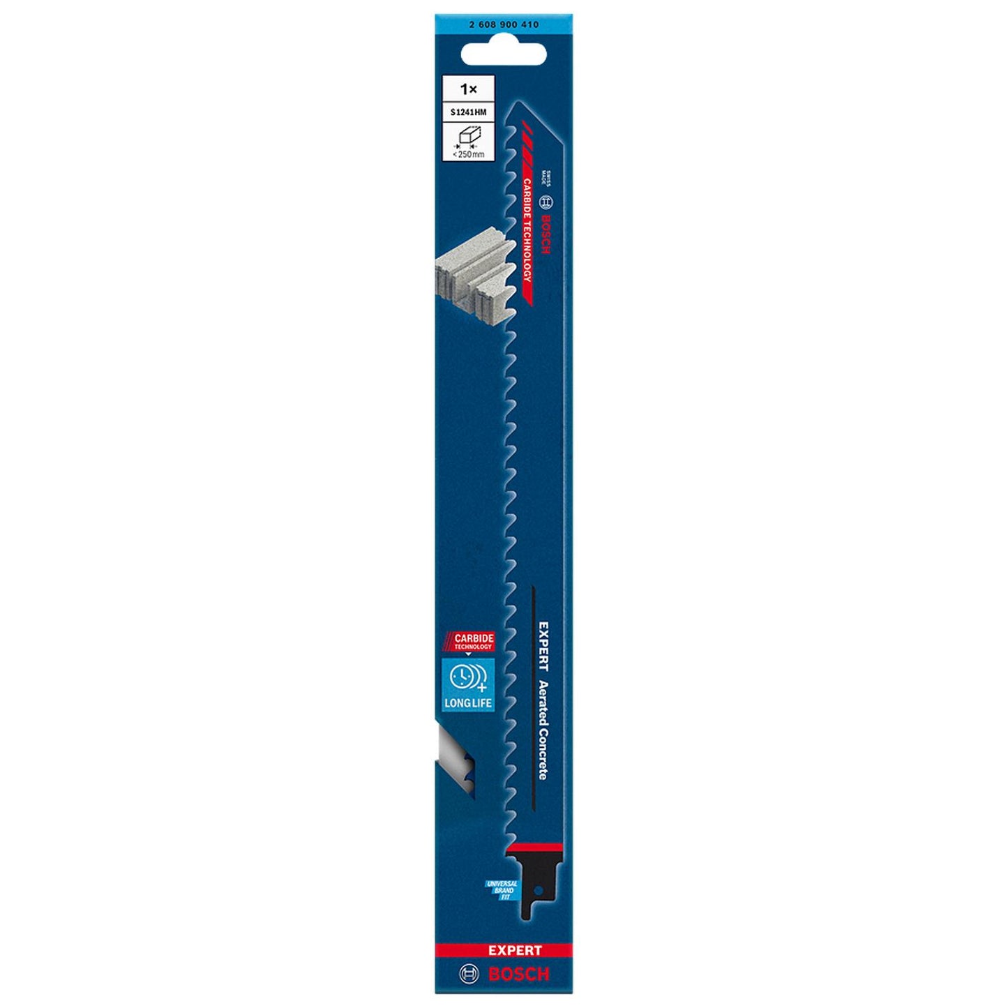 Hoja de Sierra Sable Aerated Concrete 300mm - Bosch - Herram.cl