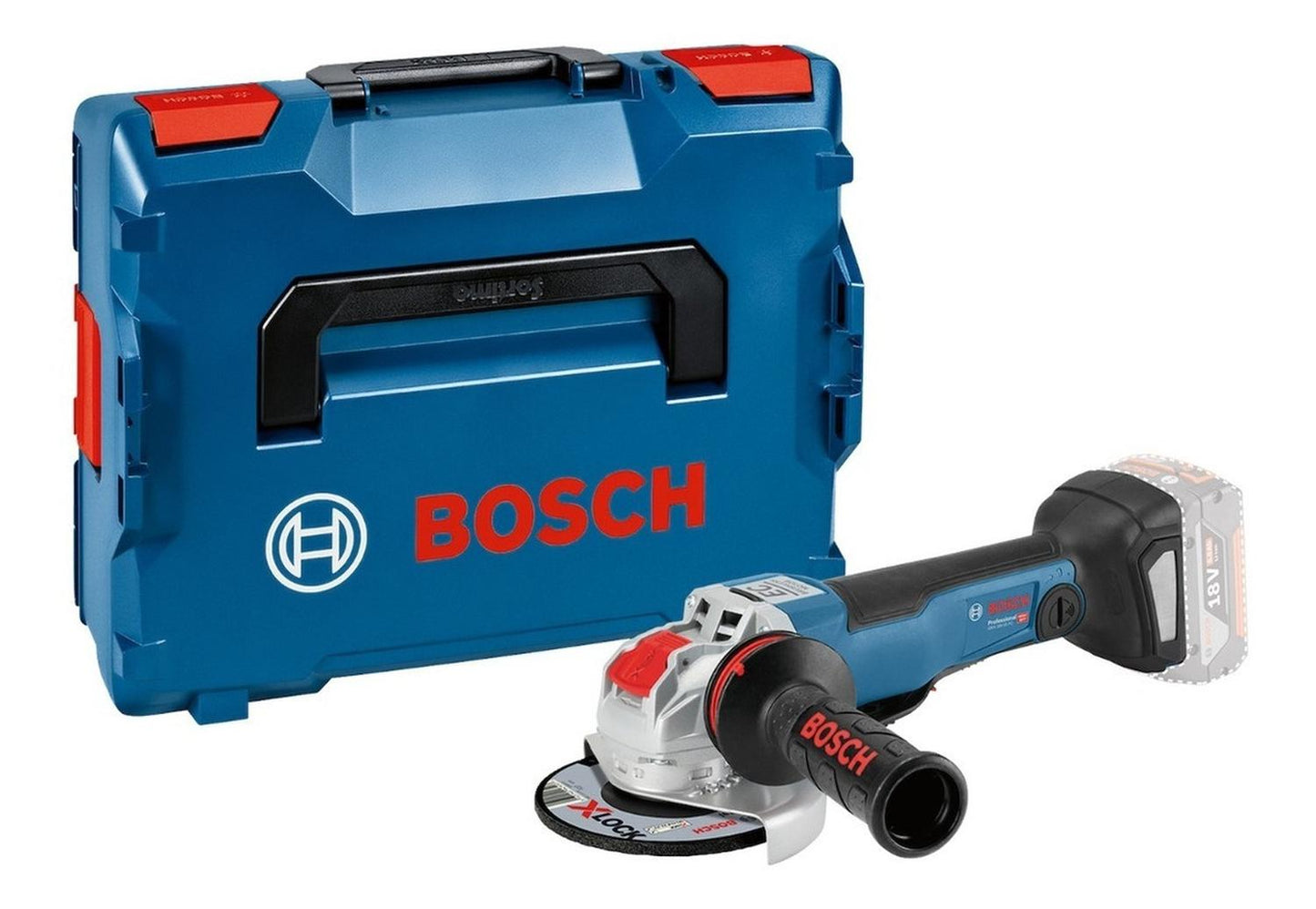 Esmeril Inalámbrico De 5'' GWX 18V - 10 PC Xlock - Bosch - Herram.cl