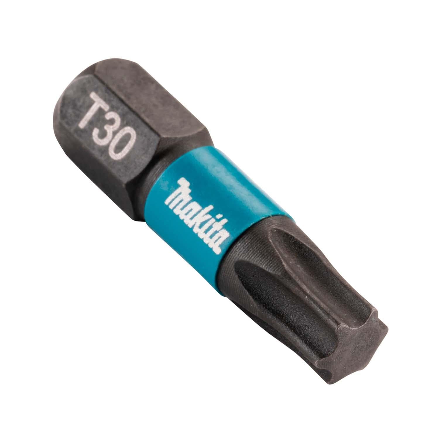 Puntas Impact Black T30 - 25mm 25 Pzas - Makita - Herram.cl