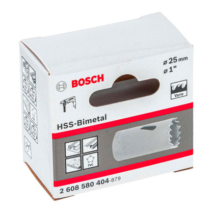 Sierra Copa HSS - Bimetálica 25mm (1'') CJ - Bosch - Herram.cl