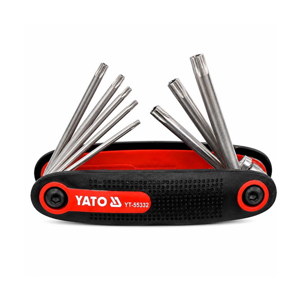 Juego 8 Llaves Torx Seguridad Plegables Yato YT-58832 S2 - Herram.cl