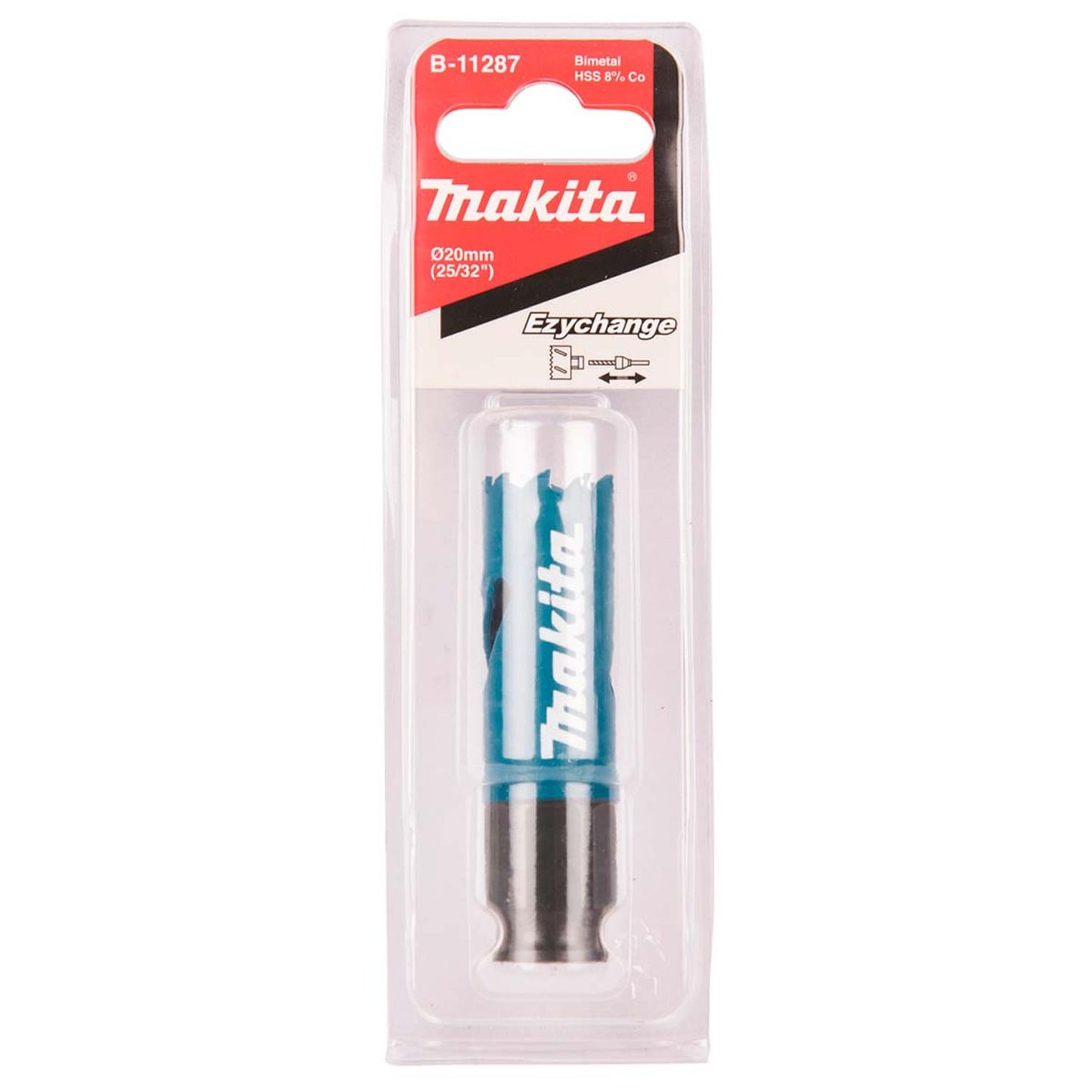 Sierra Copa Ezychange Bim 20mm (25/32'') 8% Co - Makita - Herram.cl
