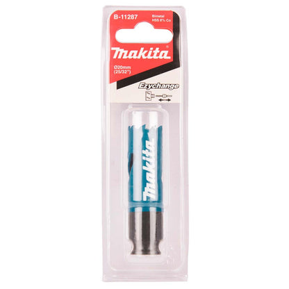 Sierra Copa Ezychange Bim 20mm (25/32'') 8% Co - Makita - Herram.cl