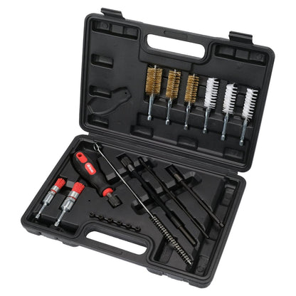 Kit Limpieza Asientos Inyectores YATO YT-17623 19 Piezas - Herram.cl