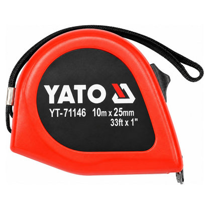 Huincha Medir 10m Cinta 25mm Yato YT-71146 - Herram.cl