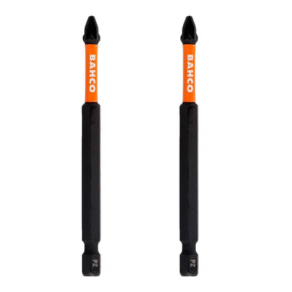 Puntas De Impacto De Torsión PZ3x90mm 2 Pzas - Bahco - Herram.cl