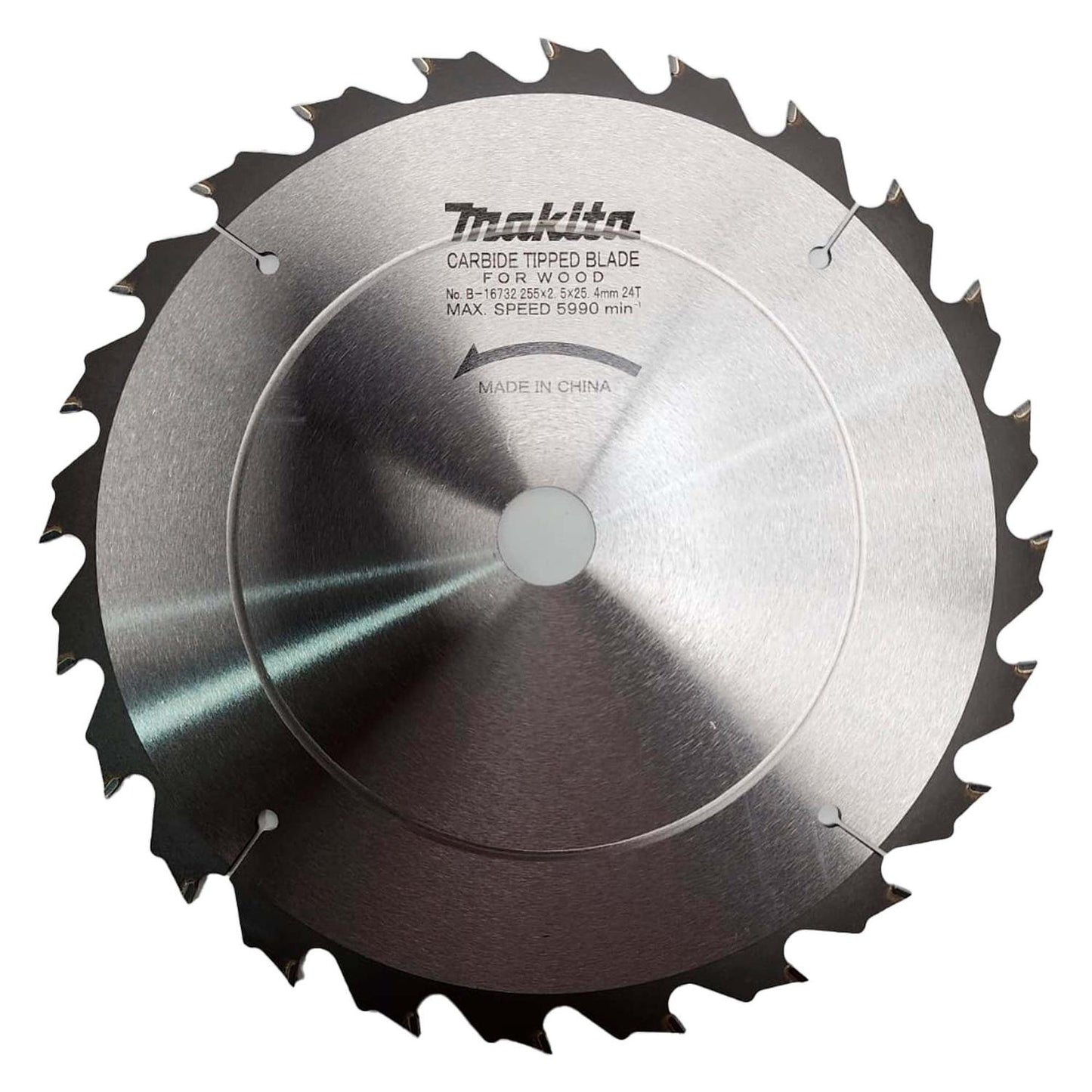 Disco De Sierra 10'' Eje 25,5mm 24 D (2703) - Makita - Herram.cl