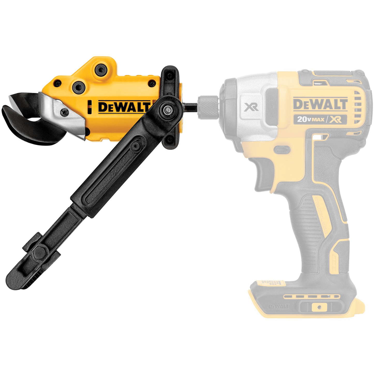 Accesorio Cizalla para Chapa Metalica IMPACT READY - DeWALT - Herram.cl