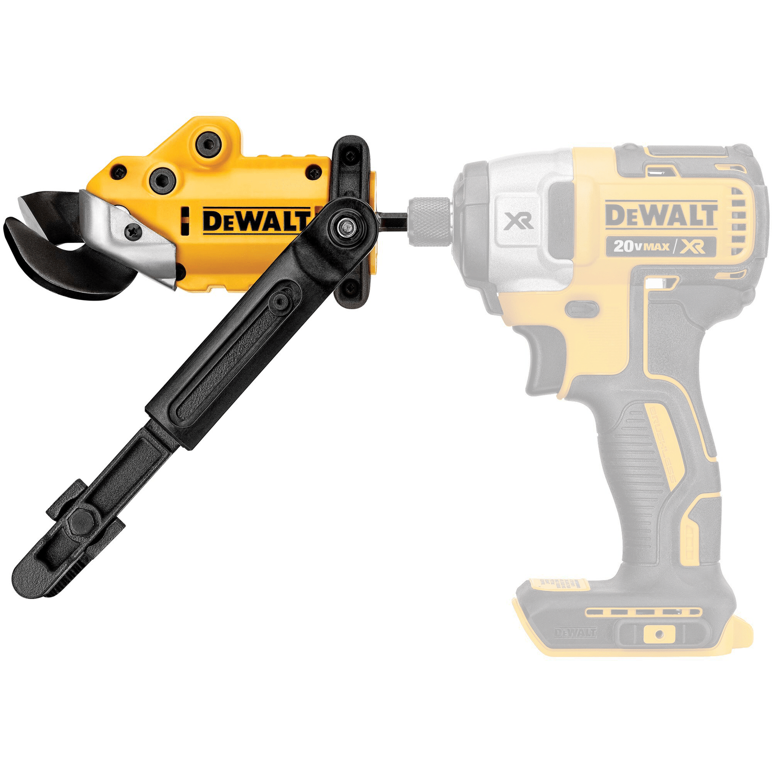 Accesorio Cizalla para Chapa Metalica IMPACT READY - DeWALT - Herram.cl