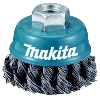 Grata Copa Trenzada (3'') 75x0,5mm / M14 - Makita - Herram.cl