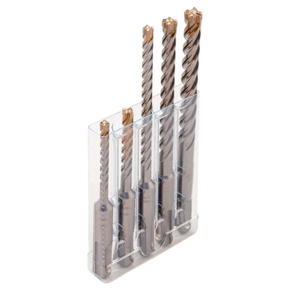 Juego De Brocas SDS-Plus 4 Aristas 5 - 10mm / 5 Pzas - Bahco - Herram.cl